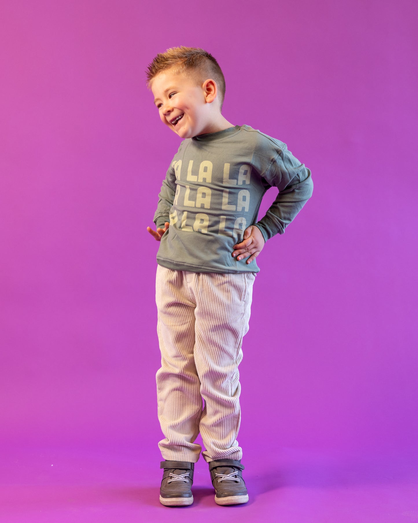 Corduroy Joggers Foam