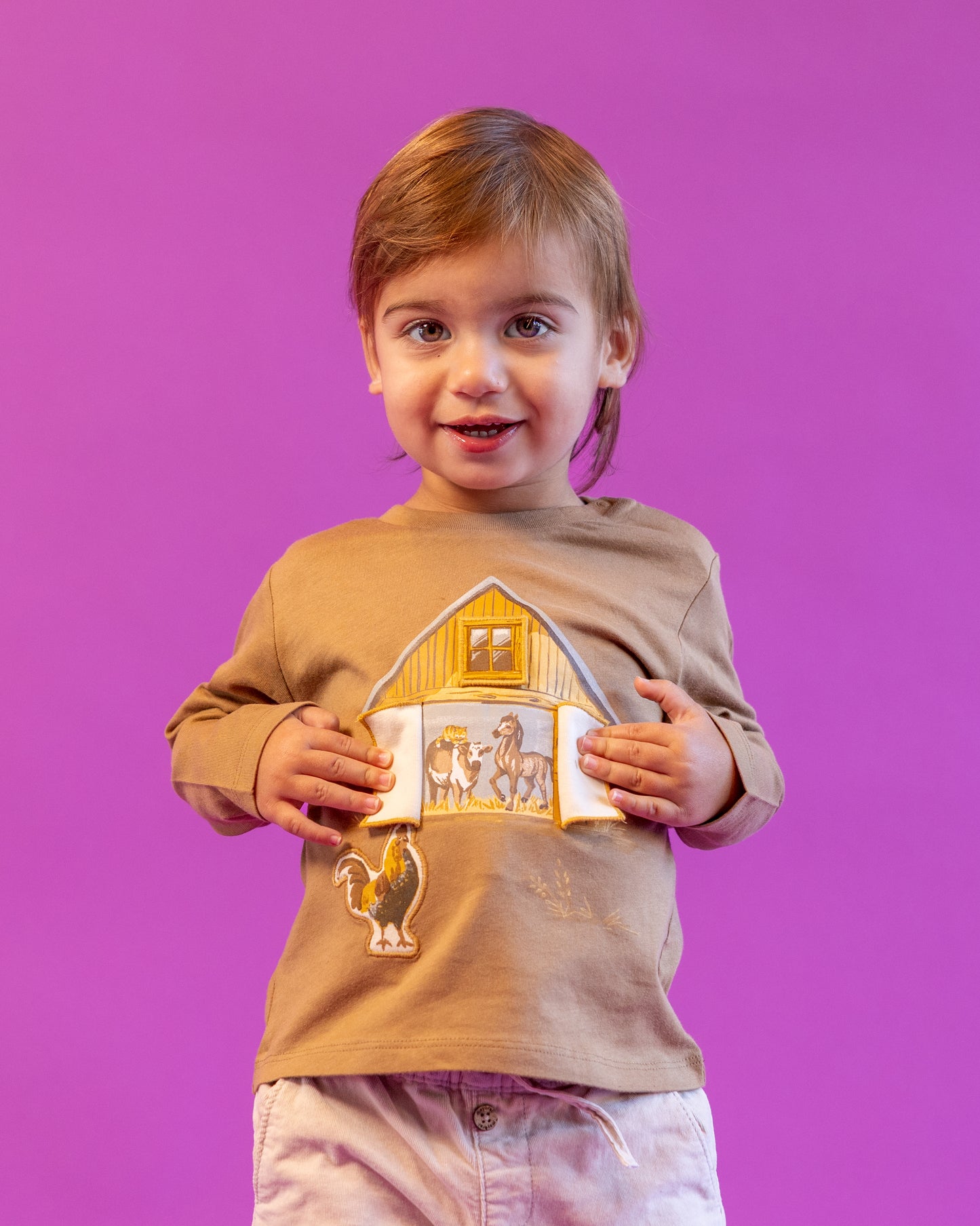 Interactive Farm Shirt