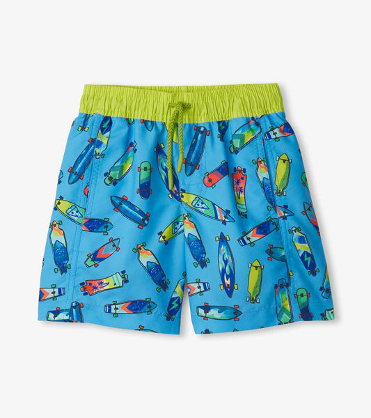 Long Boards Swim Trunks