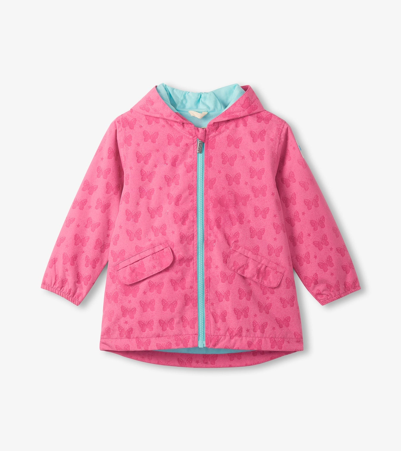 Color Reveal Butterflies Microfiber Rain Jacket