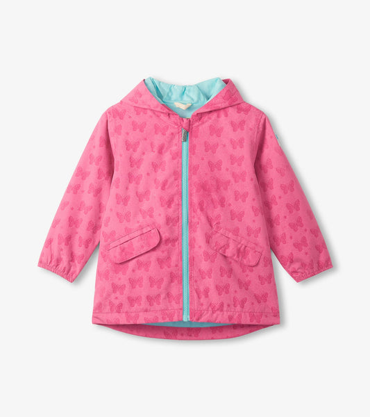 Color Reveal Butterflies Microfiber Rain Jacket