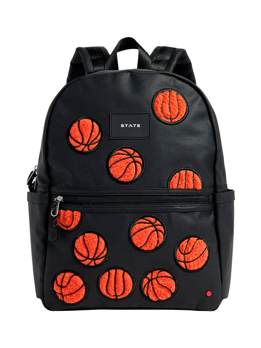 Kane Kids Travel Backpack - Fuzzy Basketballs