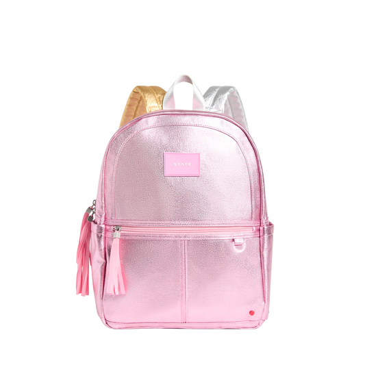 Metallic Kane Kids Travel Pink/Silver