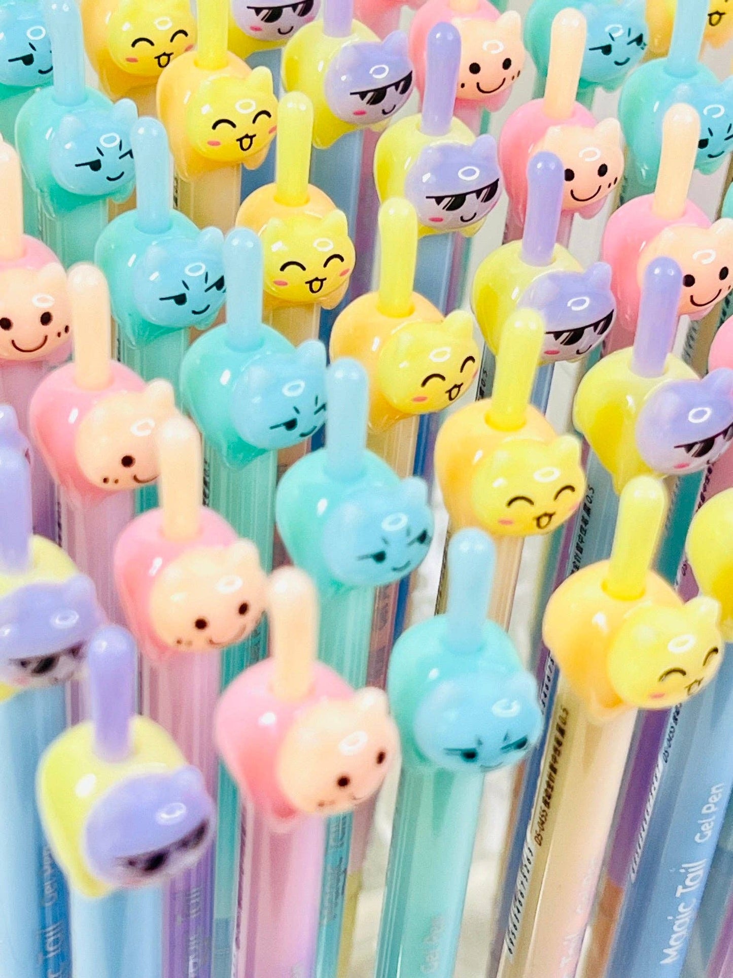 22189 Cat Tail Colors Gel Pen-48
