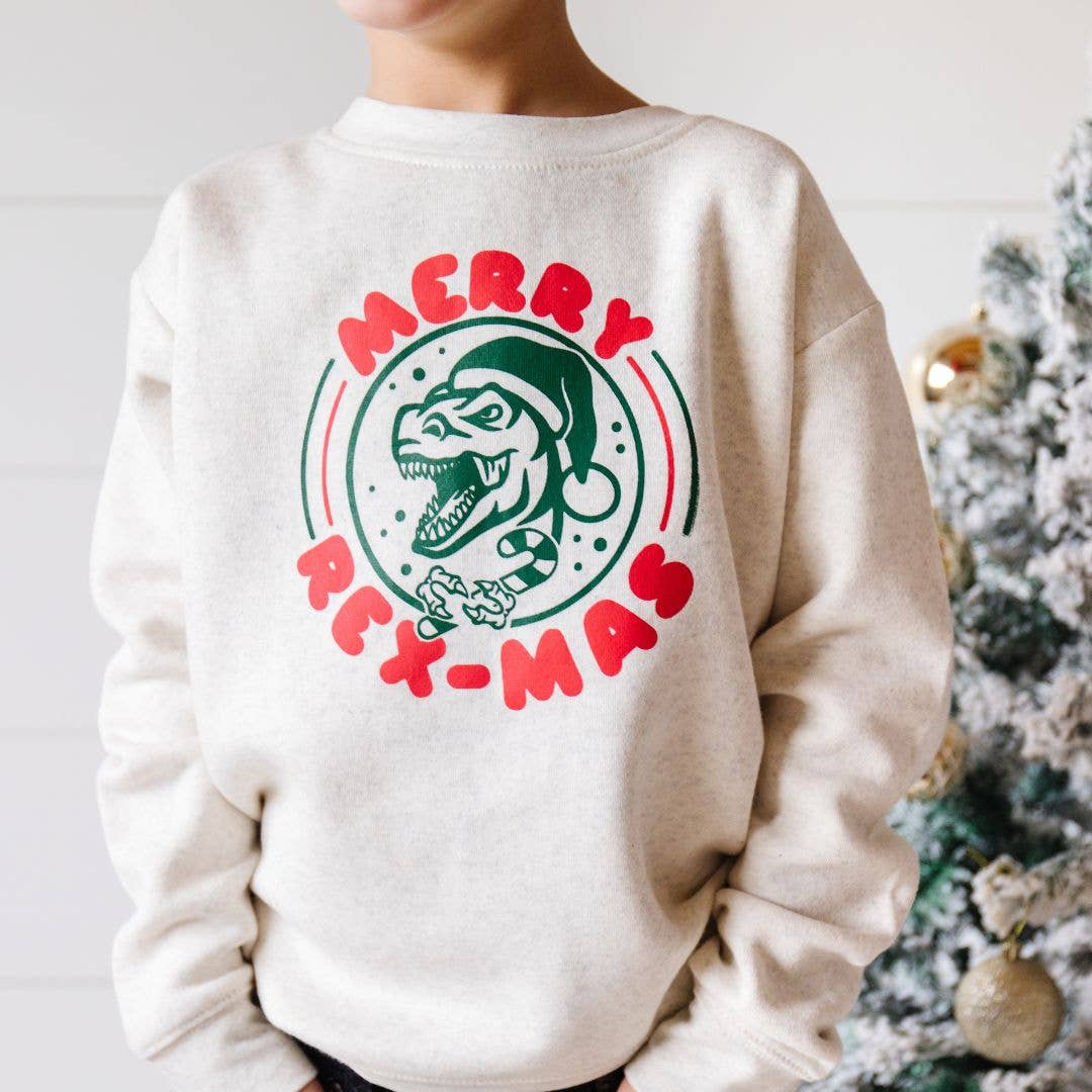 Merry Rex-Mas Christmas Sweatshirt