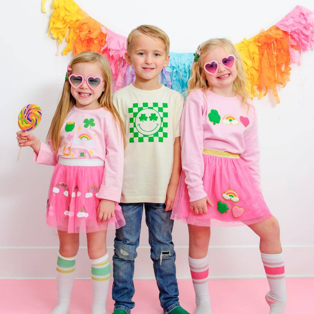 Magical Rainbow Kids Tutu - Spring Tutu- Dress Up Tutu: 2-4Y