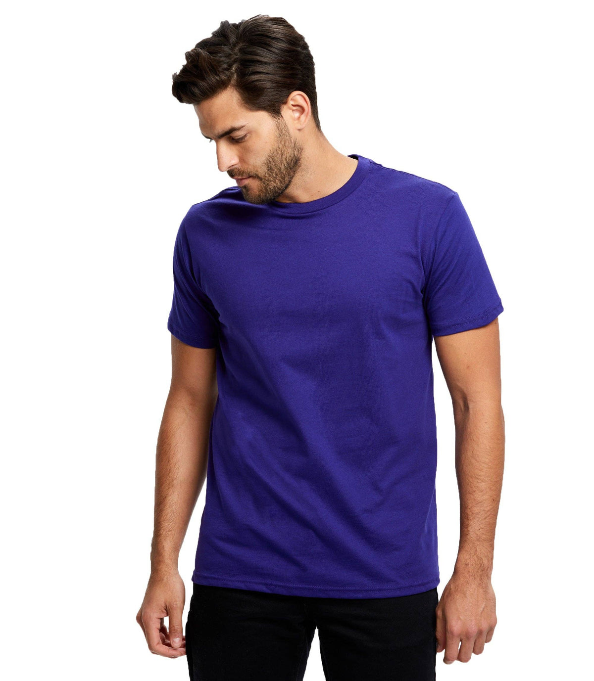 Unisex Classic Short Sleeve Crew Neck, 30 singles: Black / S