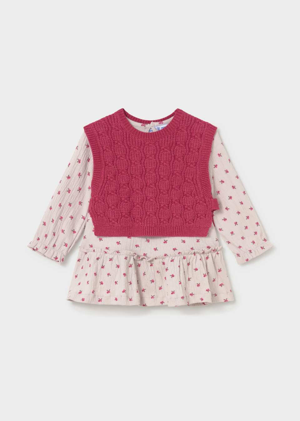 Tunic Dress with Vest