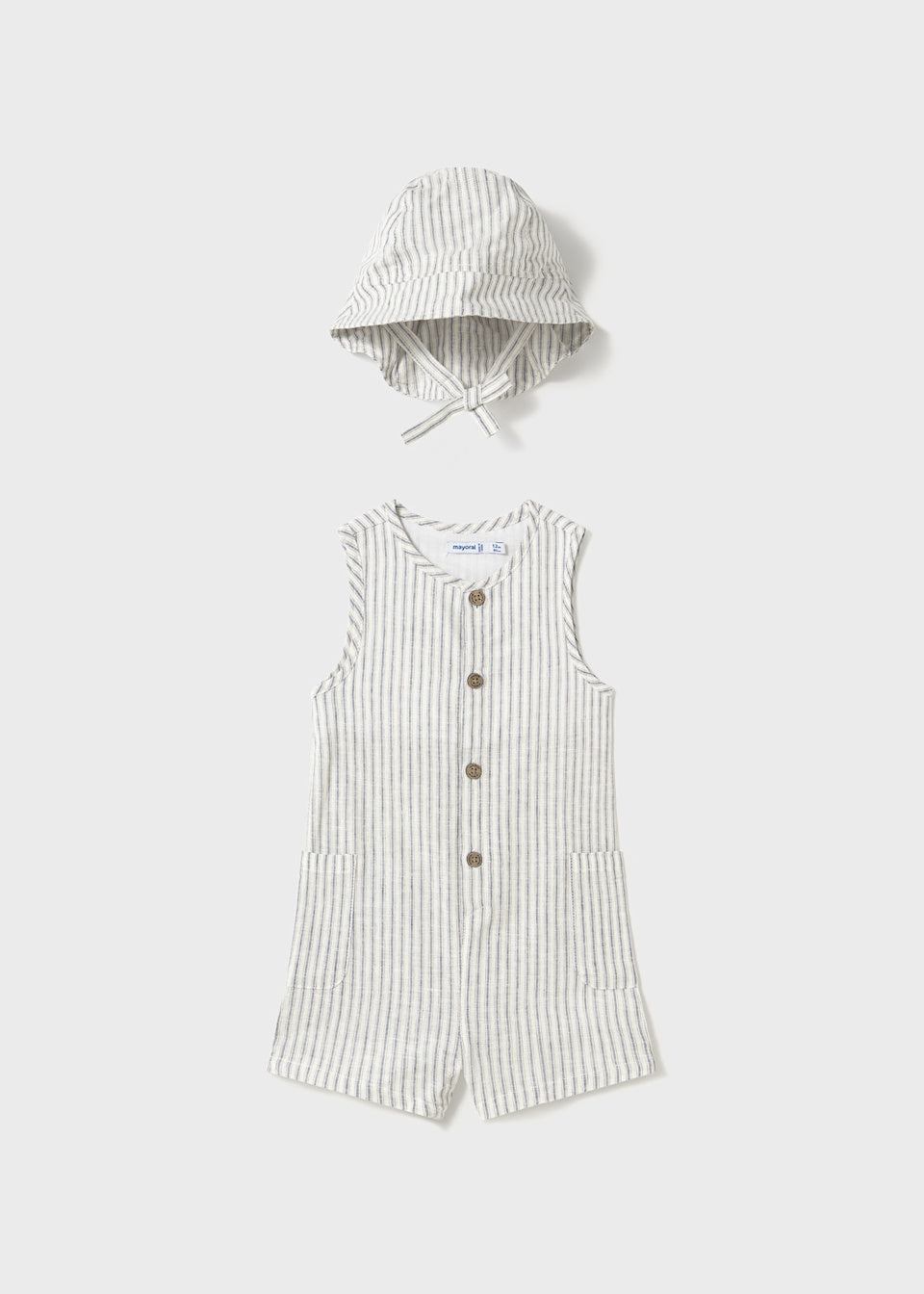 Baby Dungarees w Cap