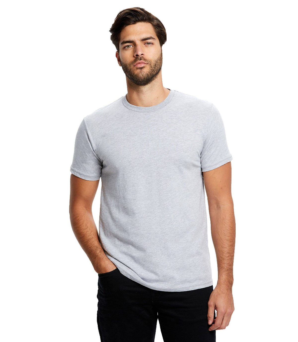 Unisex Classic Short Sleeve Crew Neck, 30 singles: Black / XXL