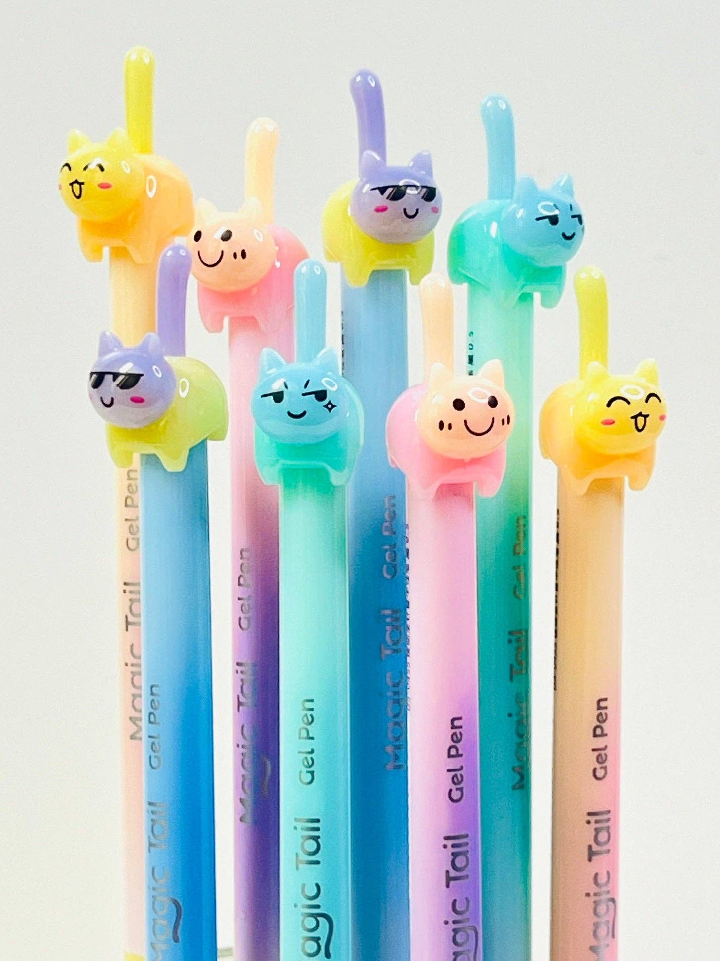 22189 Cat Tail Colors Gel Pen-48