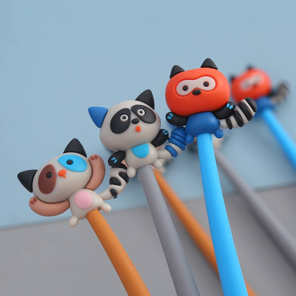 22669 Raccoon Wiggle Gel Pen-36