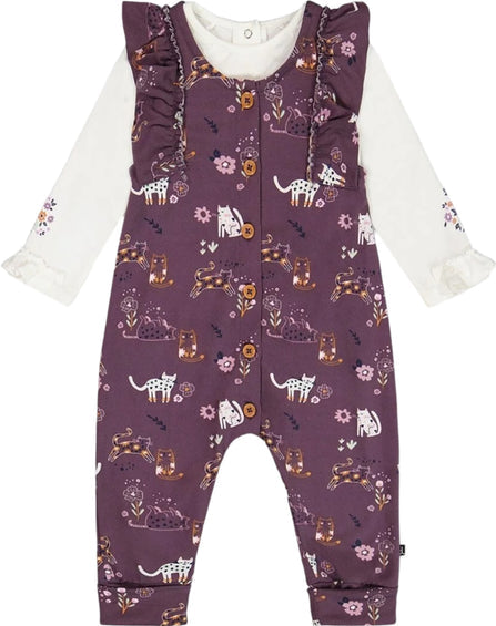 Overall Set - Printed Cat