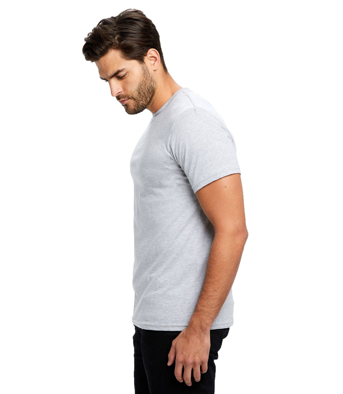 Unisex Classic Short Sleeve Crew Neck, 30 singles: Black / XXL