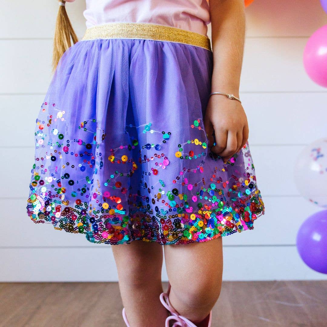 Lavender Confetti Tutu