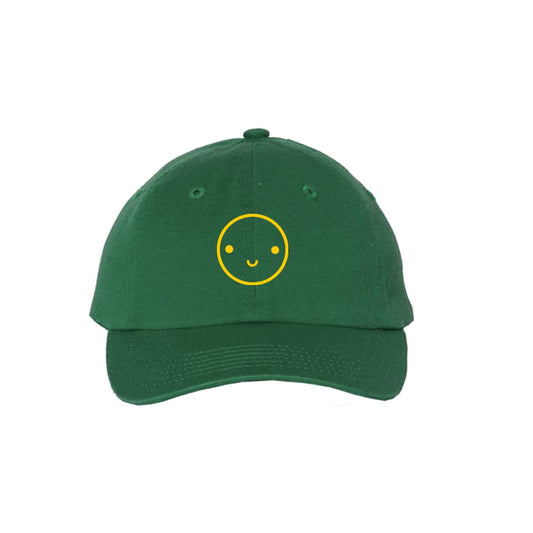 HappyHat- Youth 3-10: Green/Yellow