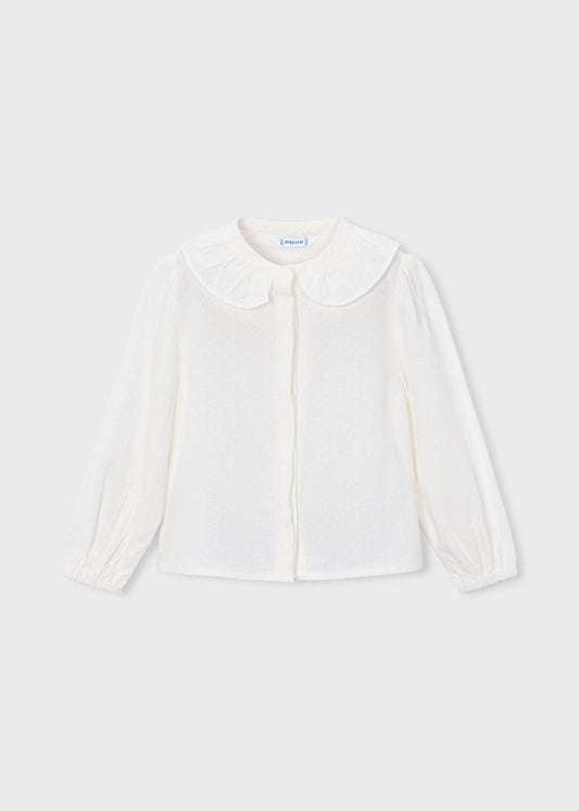 Collared Blouse LS