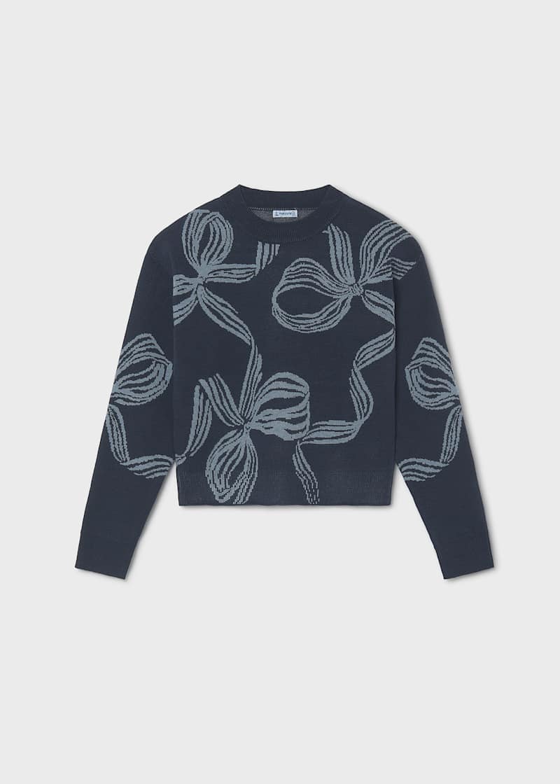 Bow Detail Sweater (Tween)