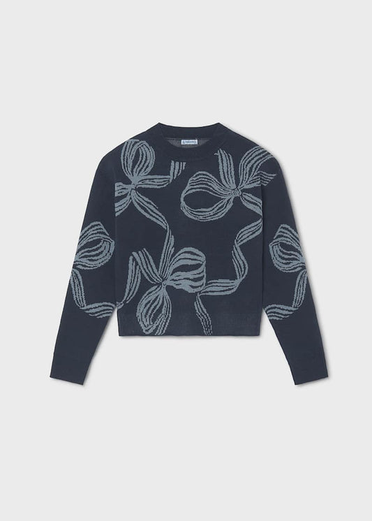 Bow Detail Sweater (Tween)