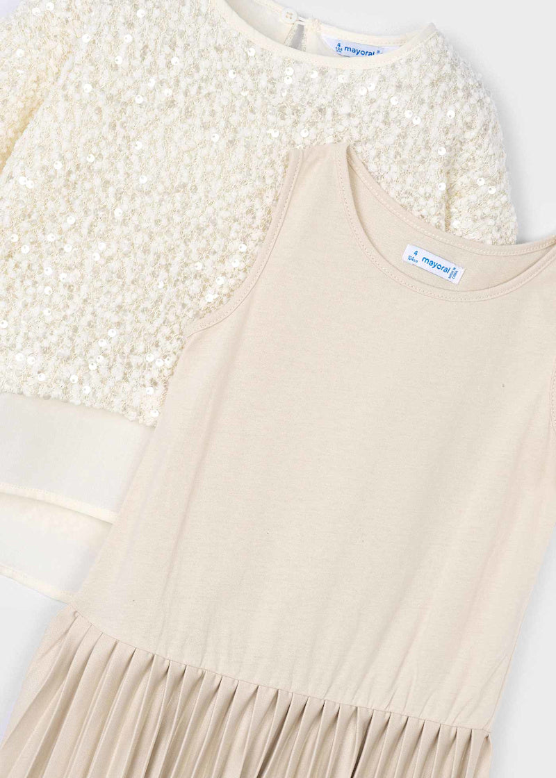 Sequined Dress - 2 pc