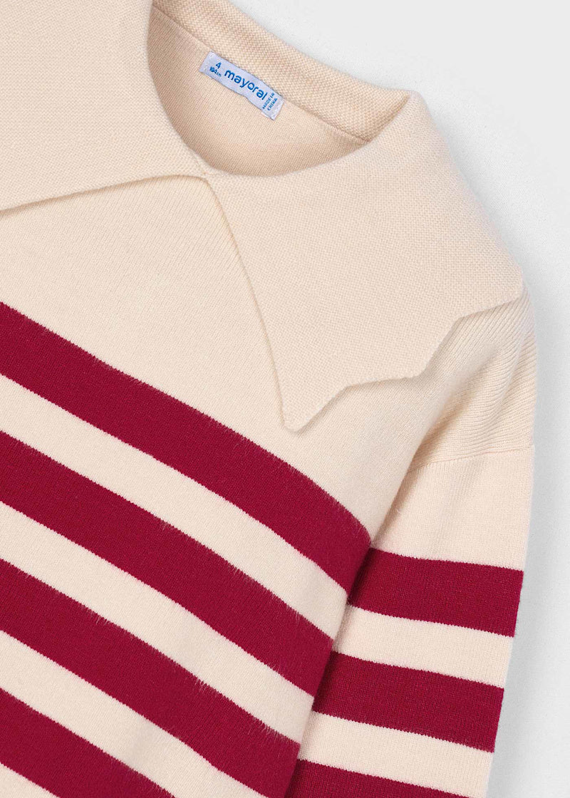Striped Knit Sweater