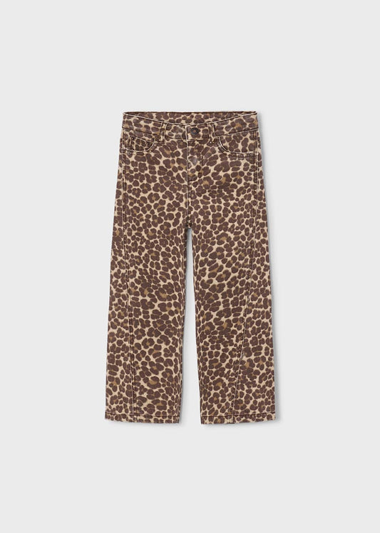 Leopard Print Denim