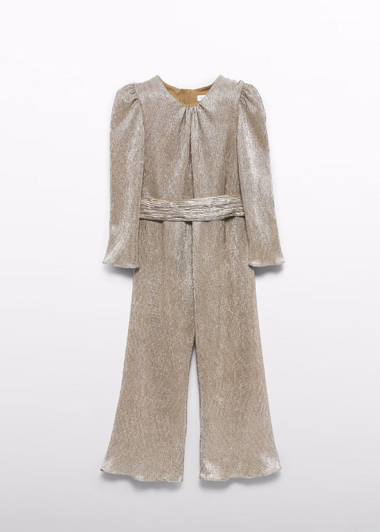 Knit Jumpsuit Bronze