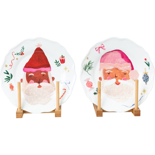 Fancy Christmas Plates