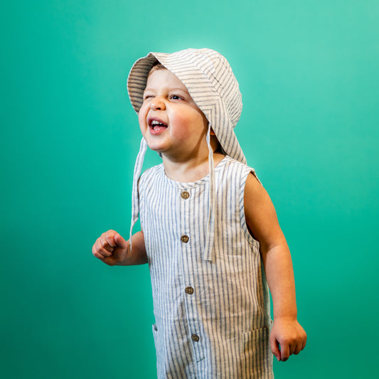 Baby Dungarees w Cap