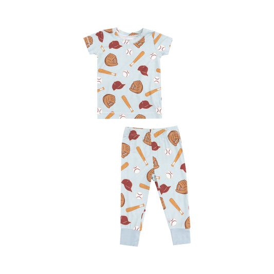 Baseball Loungewear Set Bamboo