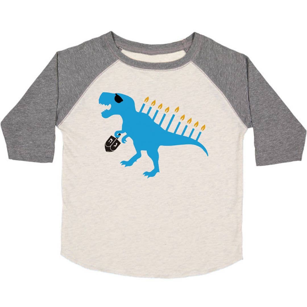 Menorasaurus Hanukkah Tee