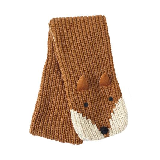 Felix Fox Knitted Scarf (3-10 Years)