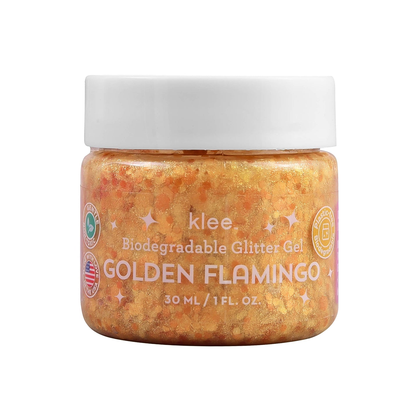 Golden Flamingo - Klee Biodegradable Glitter Ge