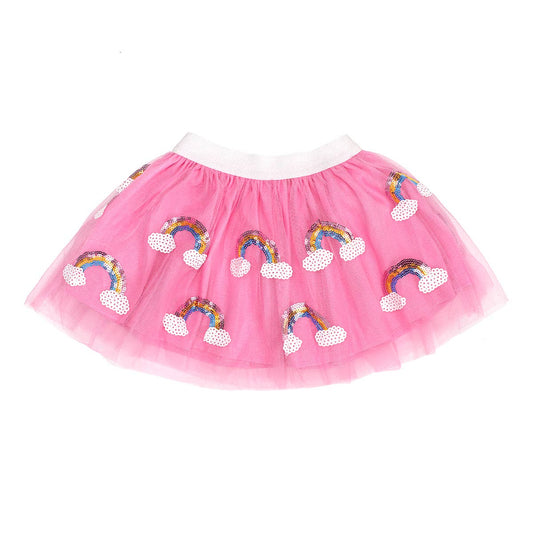 Magical Rainbow Kids Tutu - Spring Tutu- Dress Up Tutu: 2-4Y